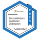 Entra Advisors Customer Champion | September 2024