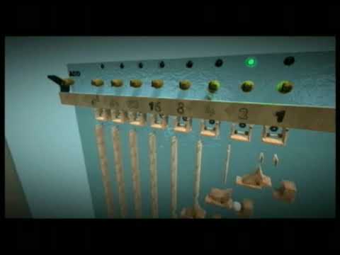 8-bit Mechanical Adder in LittleBigPlanet