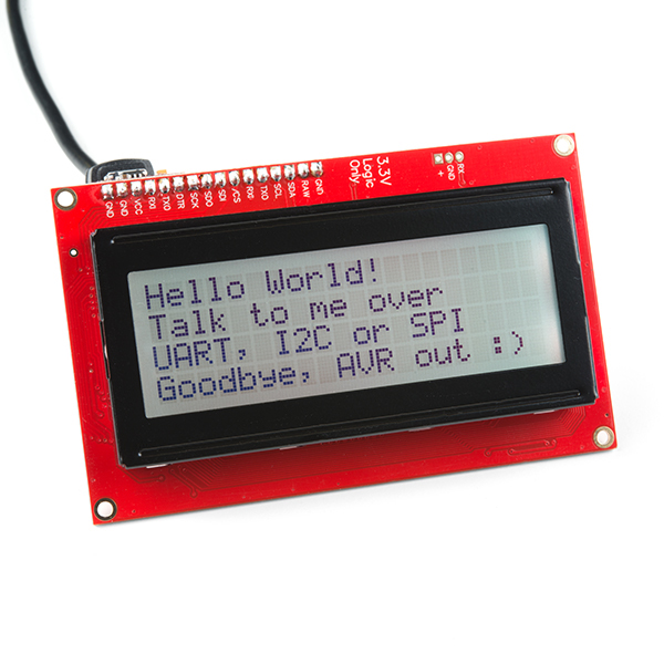 SparkFun SerLCD