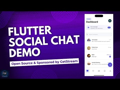 Flutter Social Chat Demo