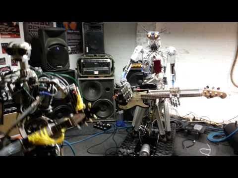 Compressorhead's cover of "Ace Of Spades" by Motörhead