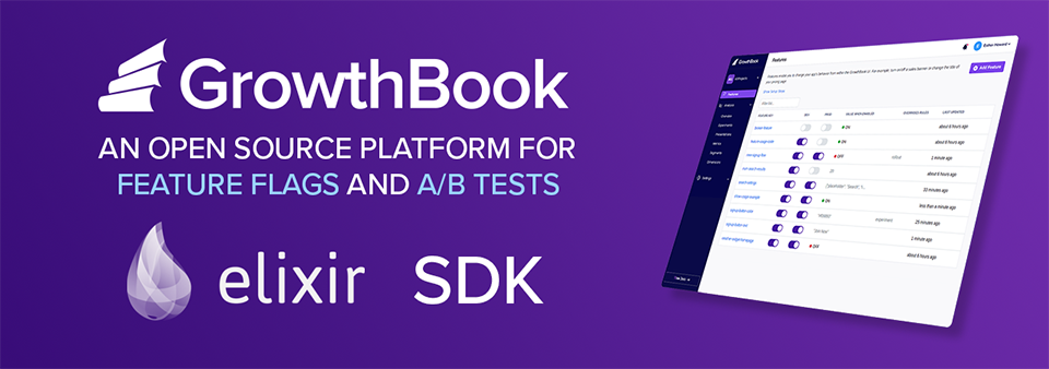 Elixir SDK for the GrowthBook feature flagging and AB testing platform