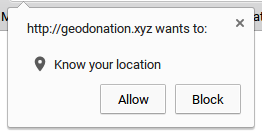 Location info request