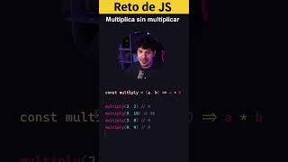 🪢 RETO JavaScript: Multiplicación SIN multiplicar 😱 ¿TE ATREVES? #shorts