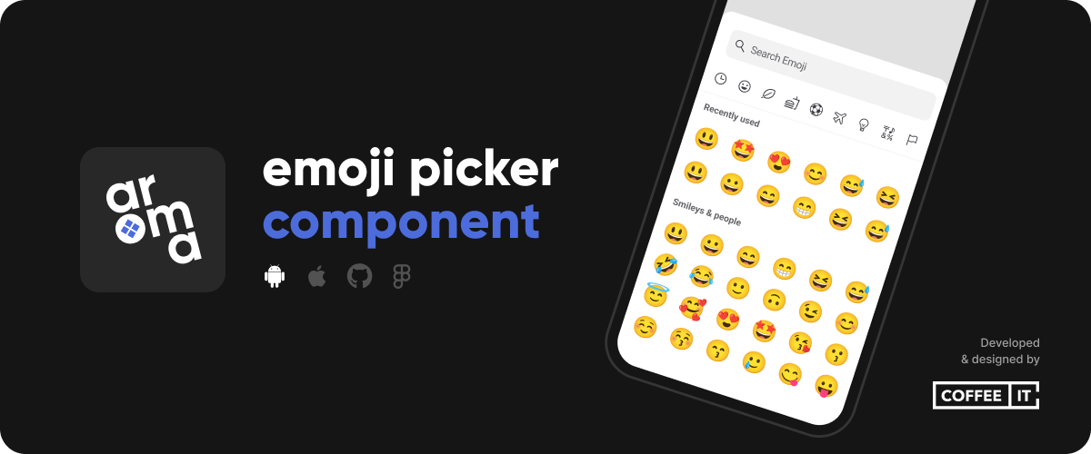 Coffee IT - Android Aroma EmojiPicker Component