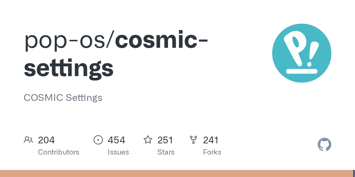 cosmic-settings