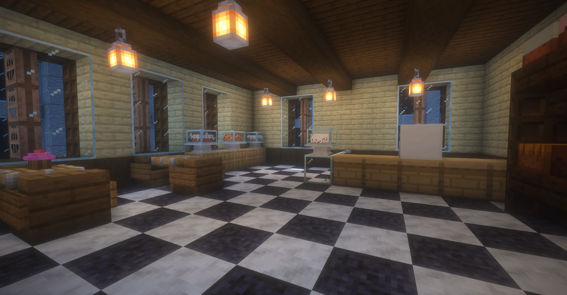 Cake Bakery Interior