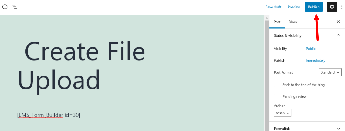 create form WordPress plugin
