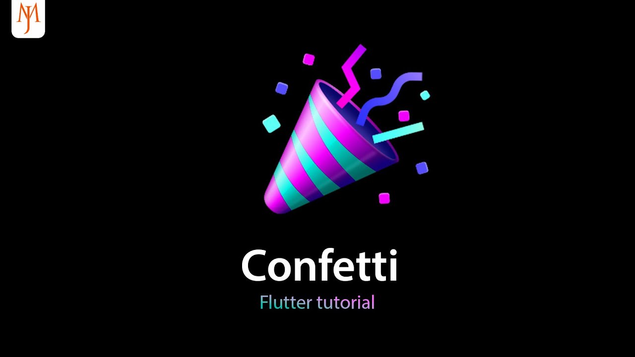 Flutter Confetti Animation YouTube video