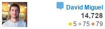 David Miguel at Stack Overflow