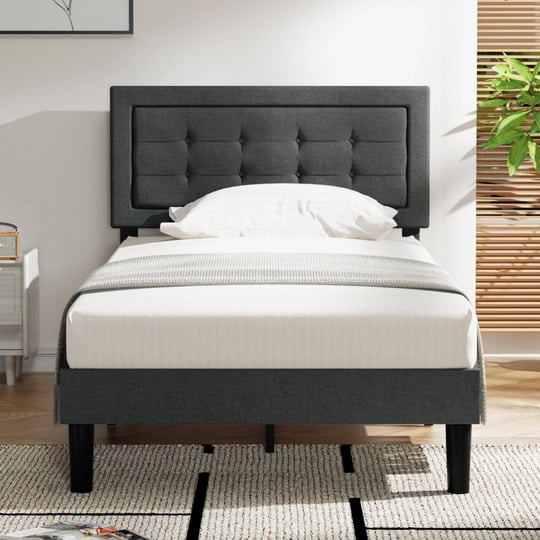 vecelo-twin-size-upholstered-bed-frame-with-height-adjustable-fabric-headboard-heavy-duty-platform-b-1
