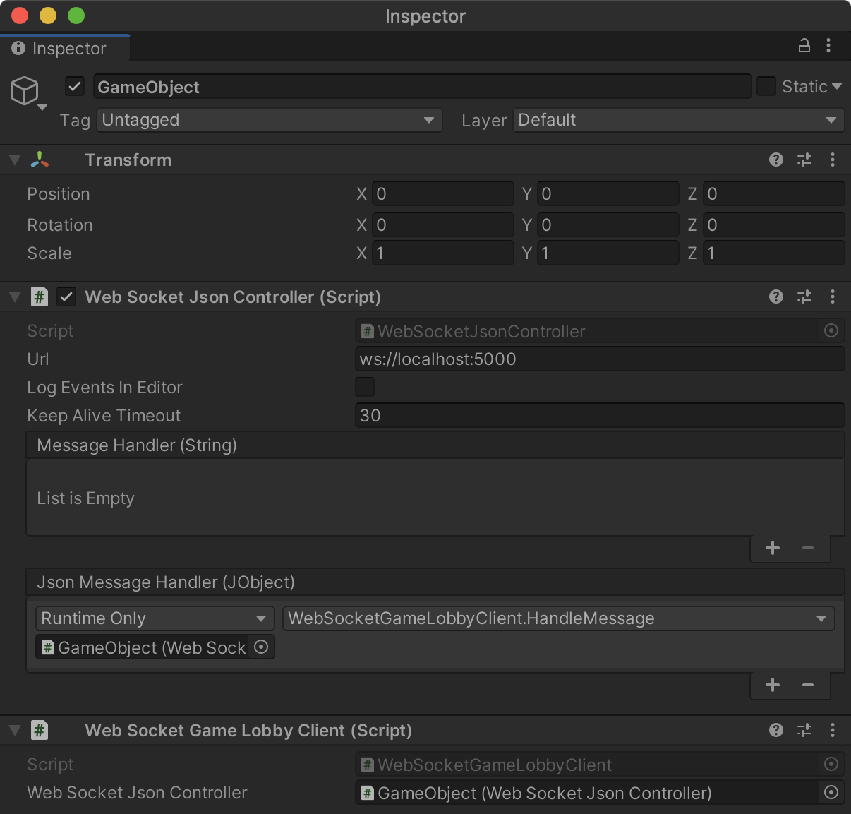 GitHub - neogeek/websocket-unity: Simple wrapper for the websocket ...