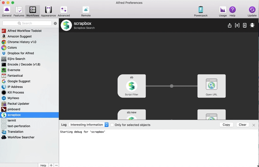 workflow screencast