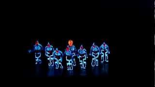 Amazing Tron Dance performed by Wrecking Orchestra  Better Quality 