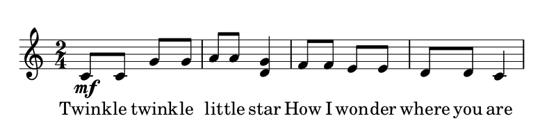 twinkle twinkle initial version