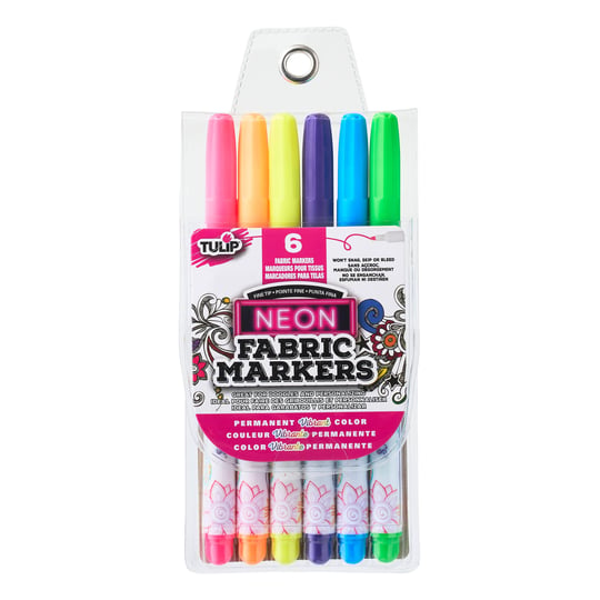 tulip-writer-fabric-markers-6-pkg-neon-1