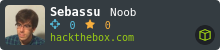 Hack The Box badge