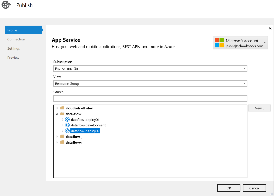 Azure Publish