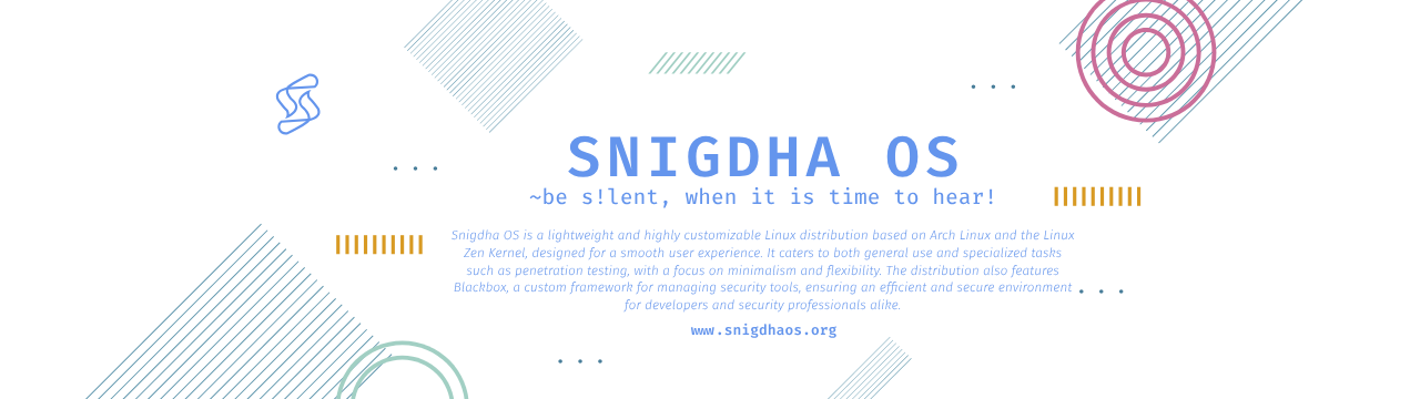 Snigdha OS - Lightweight Arch Linux Distribution