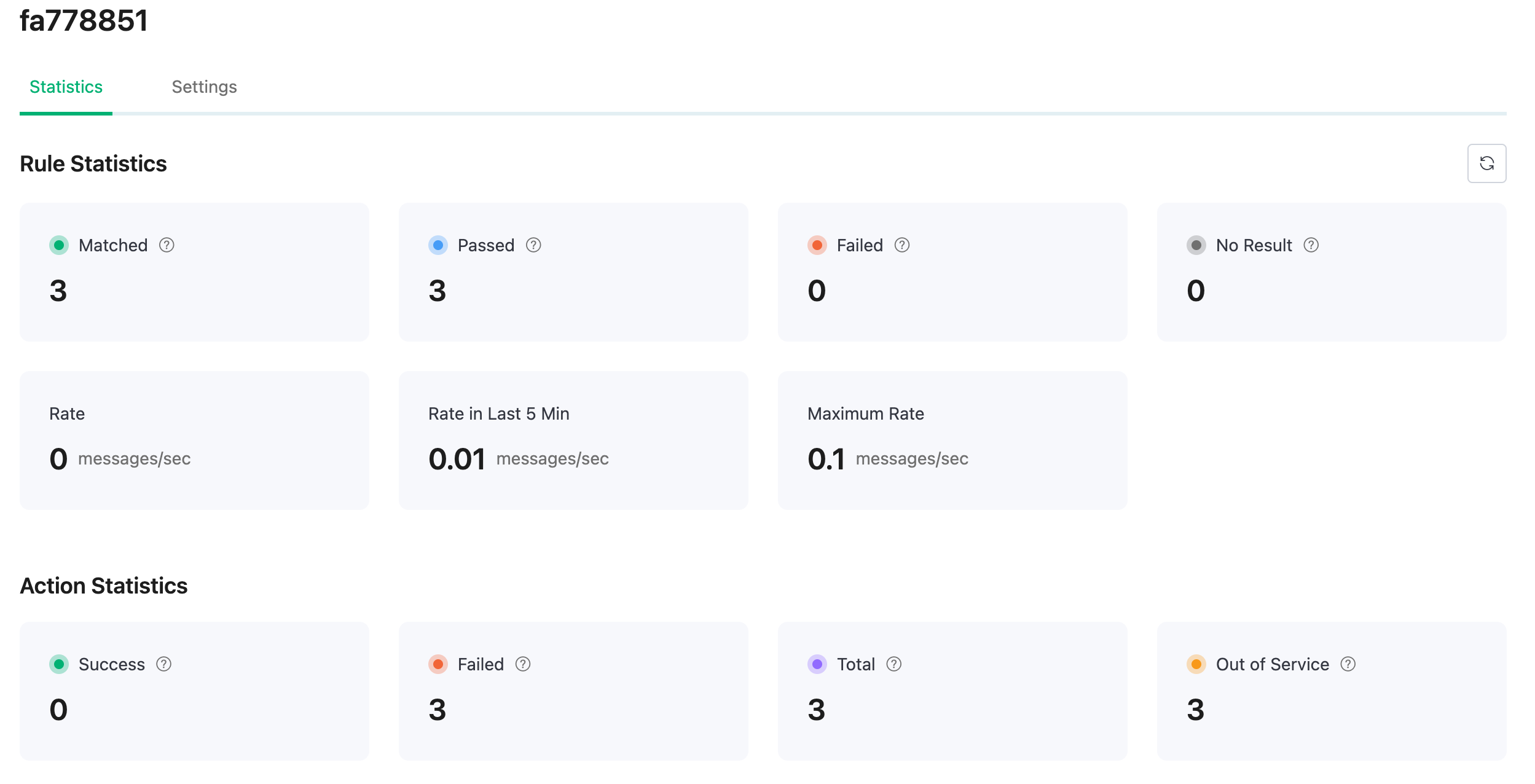 Check Rule Status in EMQX Cloud