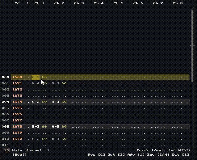 Fix indicator in view