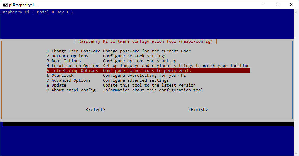 Raspberry Pi Software Configuration Tool (raspi-config)