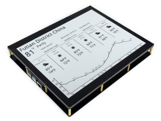 12.38 inches epaper display