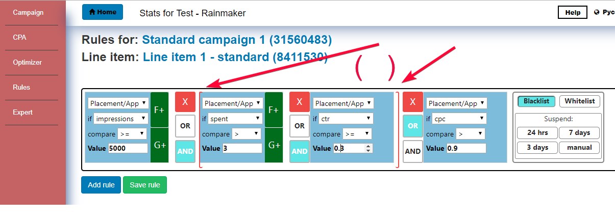 Group of fields example