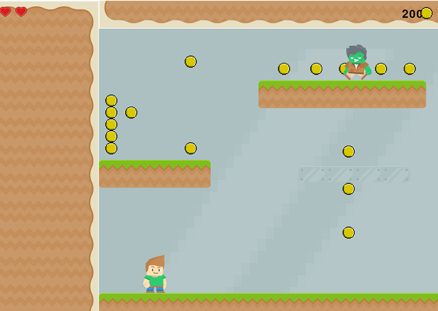GitHub - Piopr/Platform-game-with-PyGame: Platform game using library ...