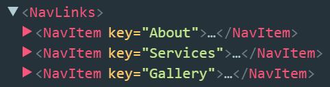 Screenshot in Chrome React Inspector