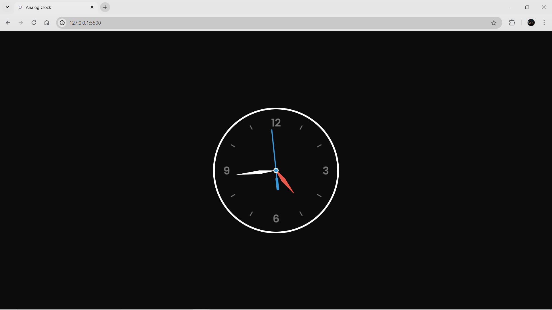 Analog Clock Oneview