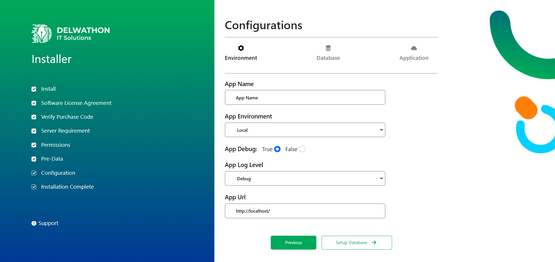 Laravel web installer | Step 7