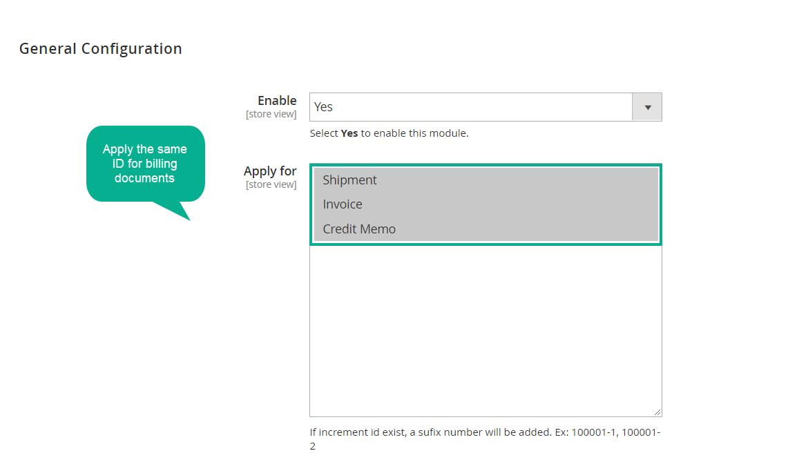 Magento 2 Same Order Number