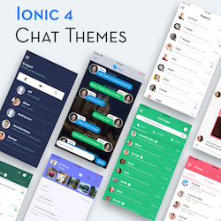 Ionic 4 Chat themes