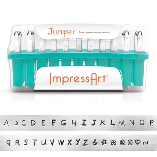 impressart-juniper-uppercase-letter-metal-stamps-set-1