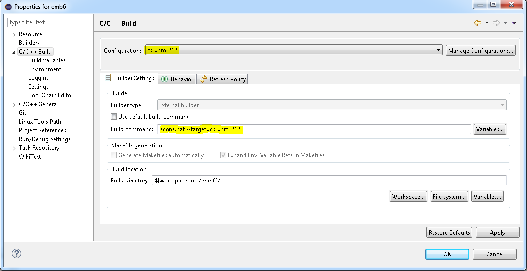 SCons_Config_BuildCmd_BuilderSettings