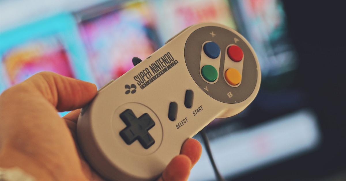 SNES gamepad