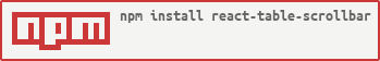 react-table-scrollbar
