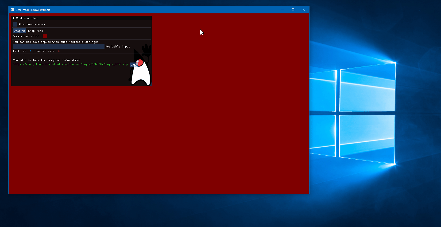 imgui-java demo