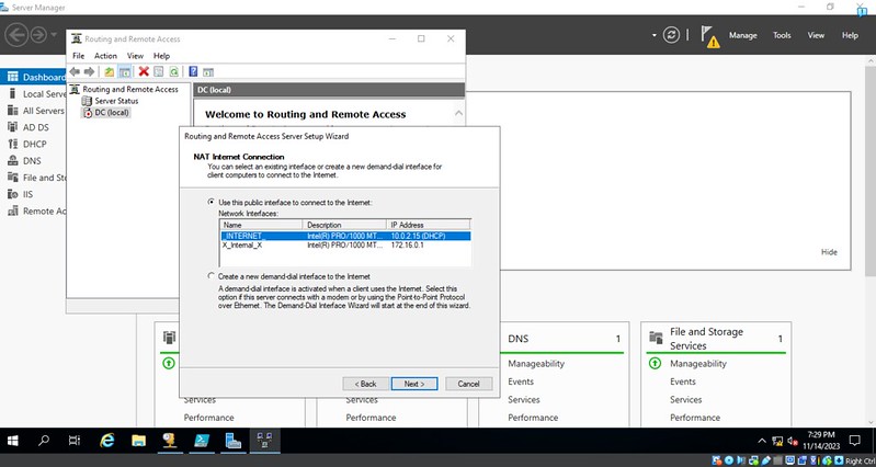 Routing and Remote Access