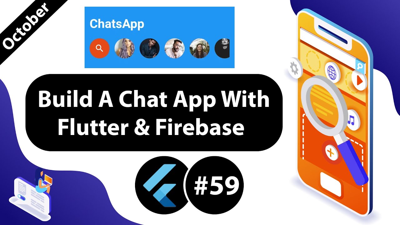 Build A Chat App With Flutter & Firebase - Flutter YouTube video