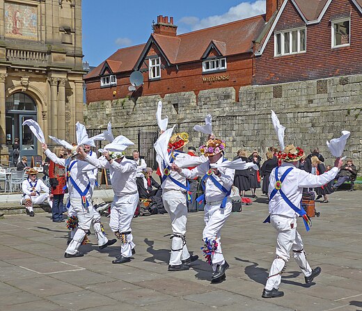 Morris Dancing Image from Wikipedia