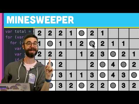 The Coding Train - Coding Challenge: Minesweeper