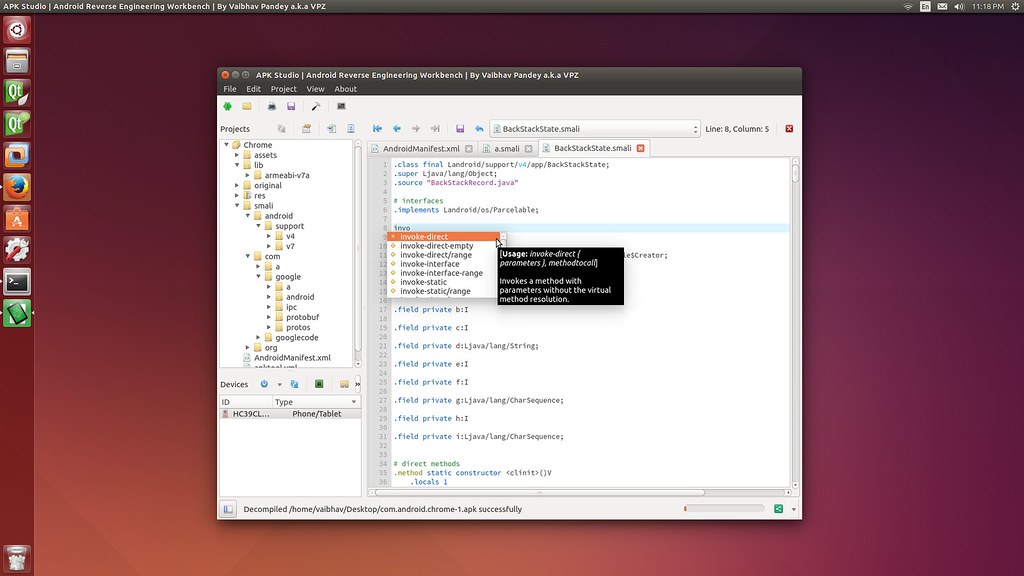 Ubuntu/Linux Screenshot