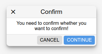 example of confirm box