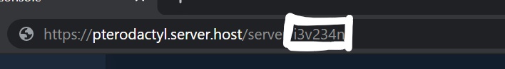 Pterodactyl Server ID