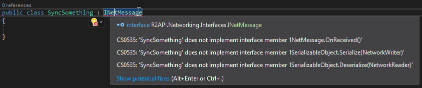 Implement Interface 1