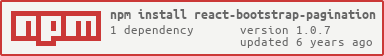 react-bootstrap-pagination