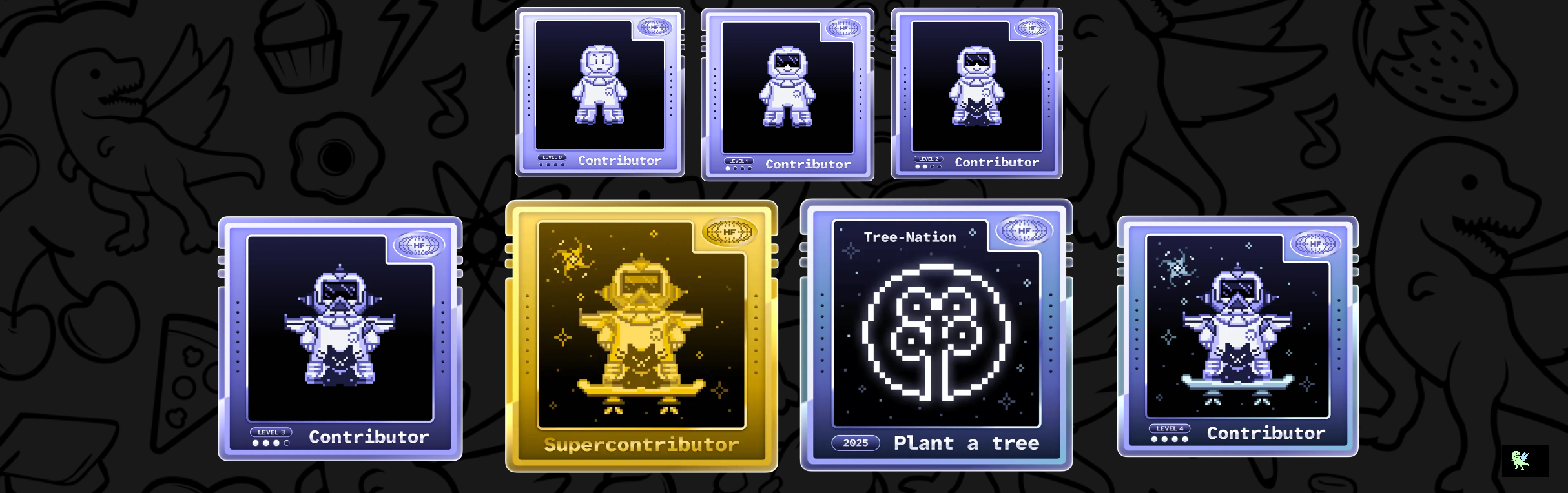 An image of @tusharpatel0504's Holopin badges, which is a link to view their full Holopin profile