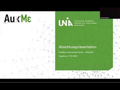 Video of the final presentation